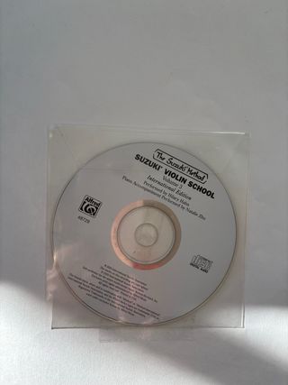 Método Suzuki Violín completo 4 volumenes.