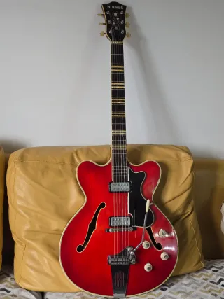 Guitarra Hofner 4564 Roja