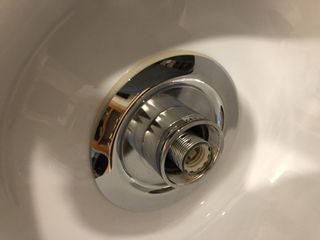 Lámpara de cristal blanco