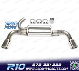 SILENCIOSO ESCAPE VOLVO XC60 D 08-17