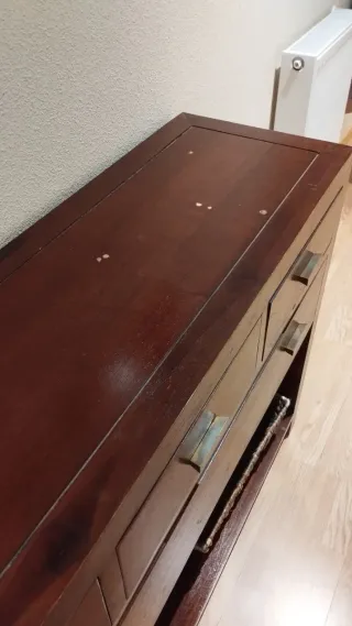 Mueble aparador recibidor madera de teka