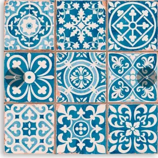 50 Azulejos Cerámicos Estilo Hidráulico