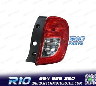 PILOTO DCH PARA NISSAN MICRA 14-17 BLANCO+ROJO