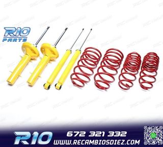 KIT SUSPENSIÓN DEPORTIVA PARA PEUGEOT