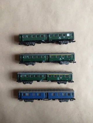 Lote 4 vagones FLEISCHMANN