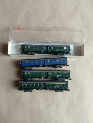 Lote 4 vagones FLEISCHMANN