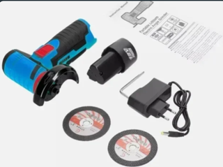 Smerigliatrice Elettrica con dischi Due Batterie