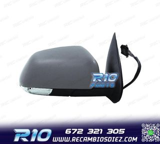 ESPEJO COMPLETO DERECHO SKODA OCTAVIA 04-09 IMPRIMADO