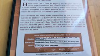 DVD 12 Hombres Sin Piedad (Henry Fonda)