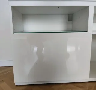 Aparador Blanco Ikea con Cristal