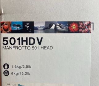 Trípode Manfrotto 055V + Rótula 501HDV