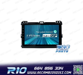 RADIO GPS ANDROID 12 PARA TOYOTA LAND CRUISER 02-09