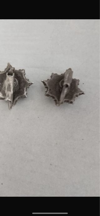 Pendientes Plateados