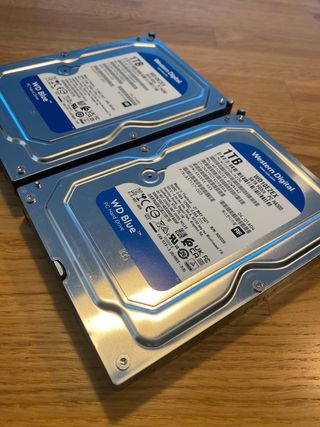Pack de 2x Western Digital 1TB HDD