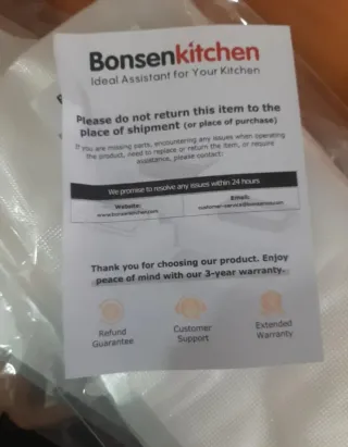 Envasadora al vacío