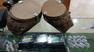 Set di pesca: Cestini, fili e mulinelli