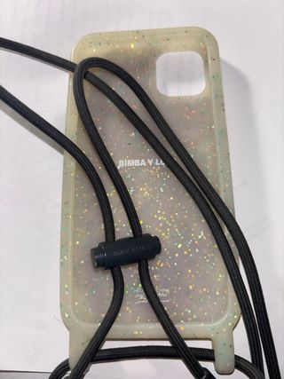 Funda iPhone 11 Bimba y Lola Morada Glitter