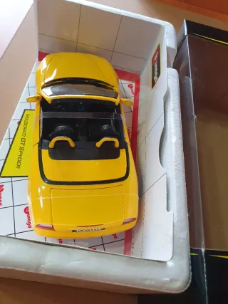 Maserati GT Spyder Bburago scala da 1/18