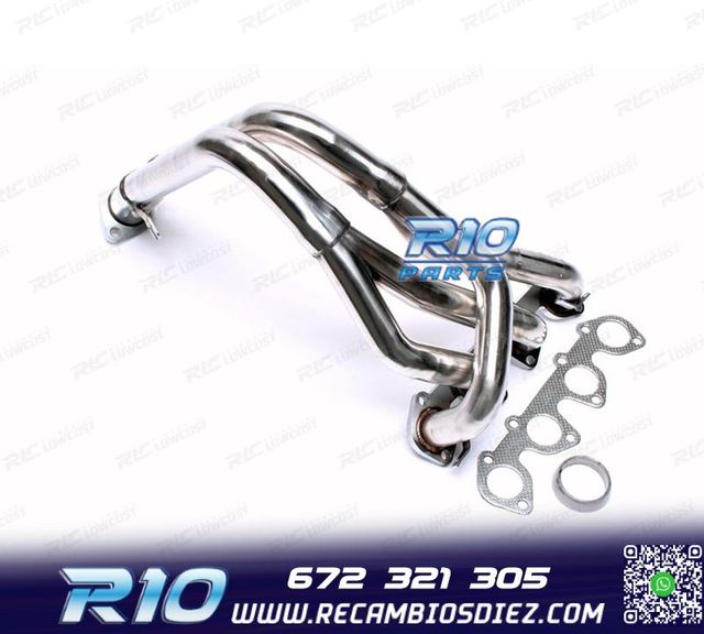 COLECTORES INOX CITROEN SAXO 8V Y PEUGEOT 106 8V FASE 1