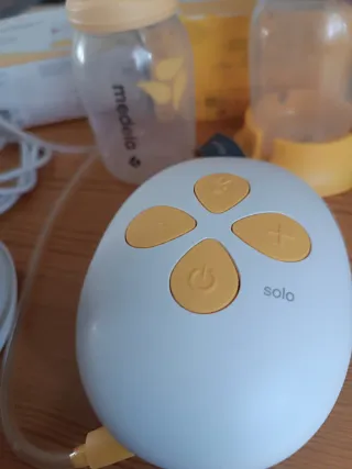 Sacaleches Medela Solo + Accesorios