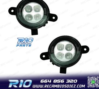 FAROS AUXILIAR PARA RENAULT TWINGO III 14- LUZ DIURNA LED