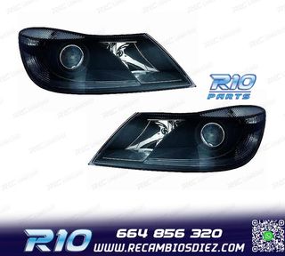 FAROS PARA SKODA OCTAVIA 4P COMBI 08-13 FONDO NEGRO