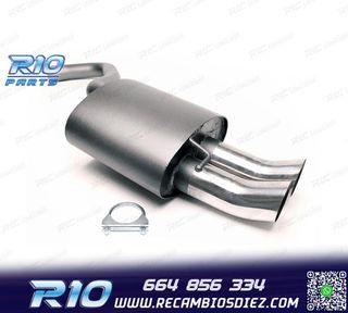 SILENCIOSO ESCAPE BMW SERIE 3 E90 E91 2005- x2 DTM