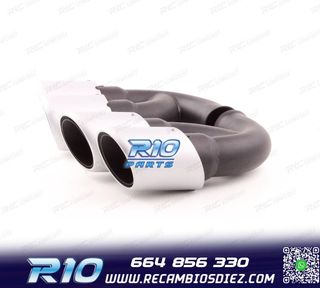 COLAS ESCAPE PORSCHE CAYENNE V8 GTS TURBO S 10-14 PLATA MATE