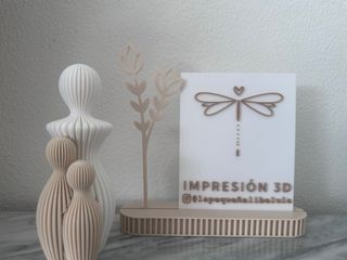 Busto familiar decorativo 3D