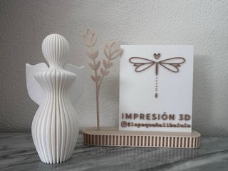 Busto familiar decorativo 3D