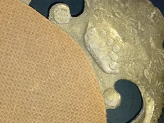 Espejo de tocador antiguo de Bronce estilo Rococó