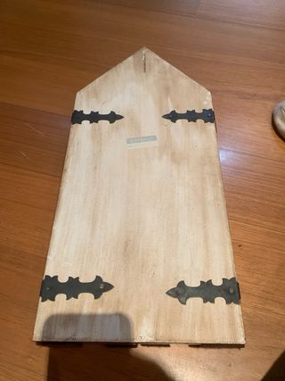 Tríptico religioso dorado