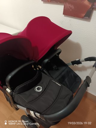 Bugaboo Donkey  Silla Gemelar Gris