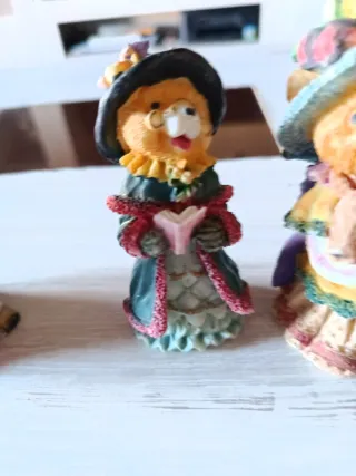 Figuras decorativas osos y perro