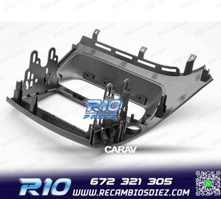 MARCO NEGRO RADIO 2-DIN PARA HONDA CIVIC HATCHBACK 06-11