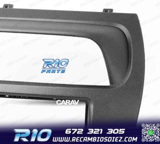 MARCO NEGRO RADIO 2-DIN PARA HONDA CIVIC HATCHBACK 06-11