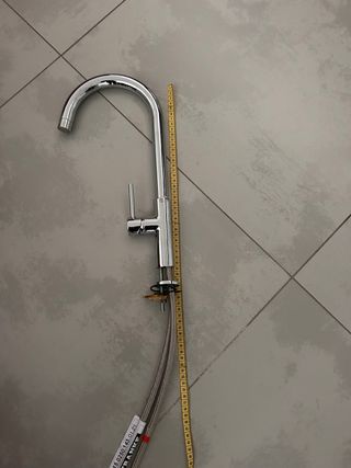 Rubinetto da cucina cromato