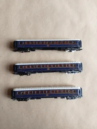 Lote 3 vagones ORIENT EXPRESS