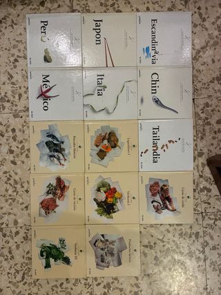 Libros de cocina por temas de El Pais.