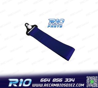 CINTA DE REMOLQUE AZUL EN TELA