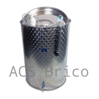 Depósito Inox Siempre Lleno 304 - 200 Litros - 530X1000