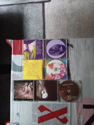 Lote 6 CDs Carlos Cano (uno de ellos doble)