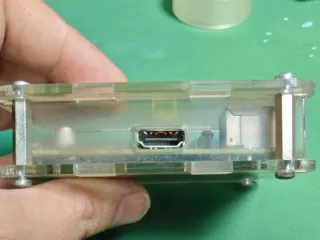 Raspberry Pi B original con carcasa