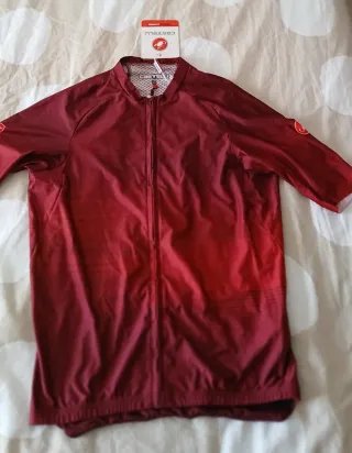 Maillot Castelli Aero Race Corsa Rosso XL