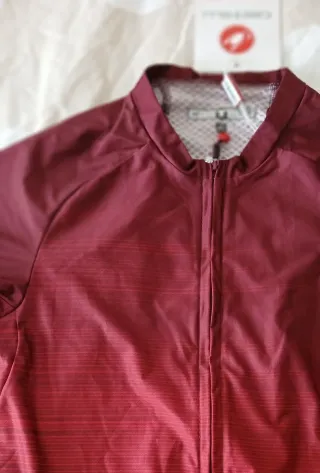 Maillot Castelli Aero Race Corsa Rosso XL