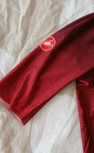 Maillot Castelli Aero Race Corsa Rosso XL