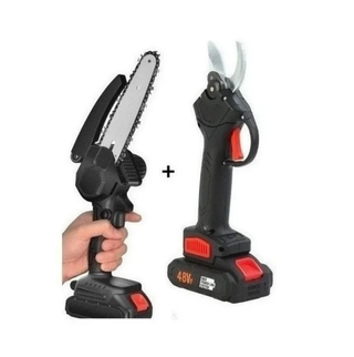Forbici Elettriche + Motosega Giardino