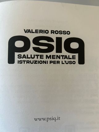 psiq: Salute Mentale: istruzioni per l'uso (Ita...