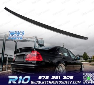 ALERON PESTAÑA BMW E46 BERLINA 98-05 CARBONO