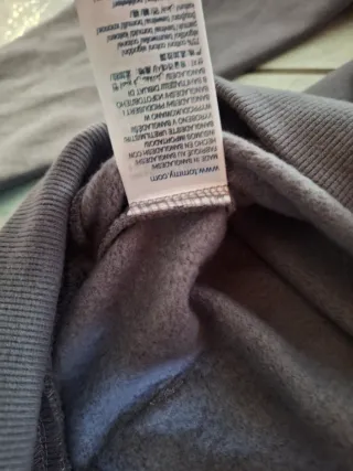 Felpa con zip Tommy Hilfiger Grigia M